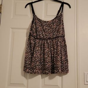Torrid Floral Tank Top Size 2
